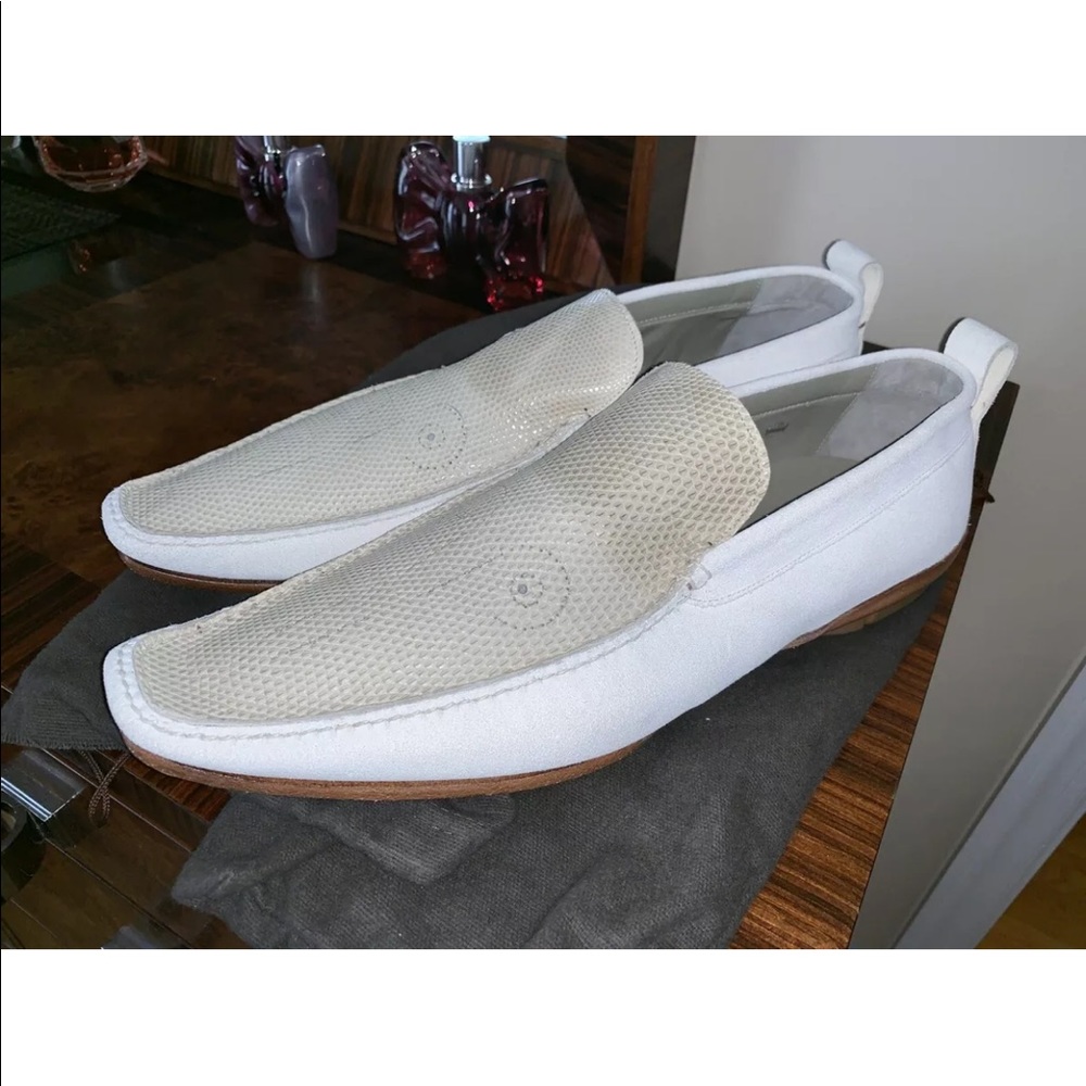 Bruno Magli white shoes 11.5